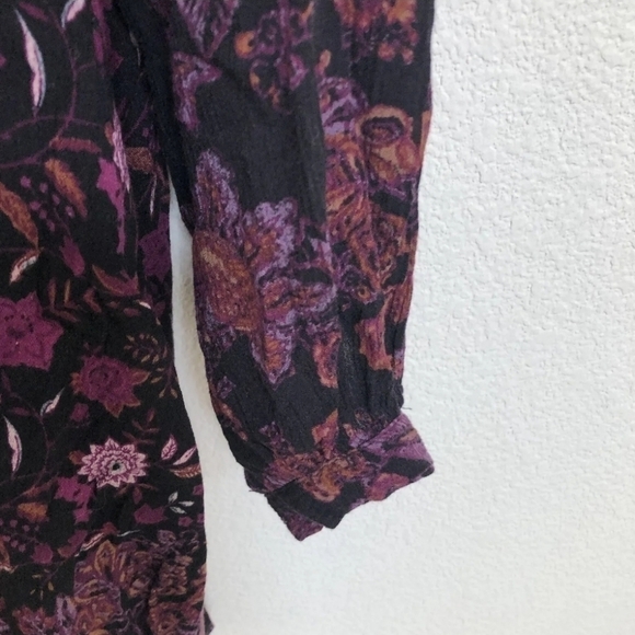Free People Floral Res Dress Size Small Petite - Picture 3 of 12